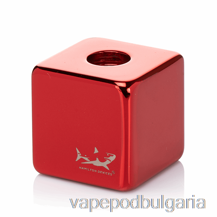 Vape Bulgaria Hamilton Devices Cube 560mah изпарител батерия Mod Red